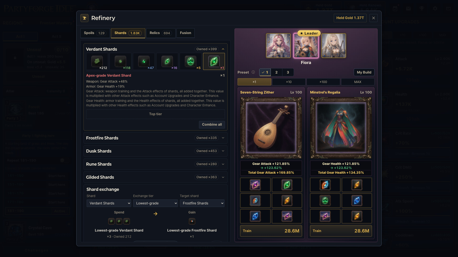 Partyforge Idle – Screenshot 7