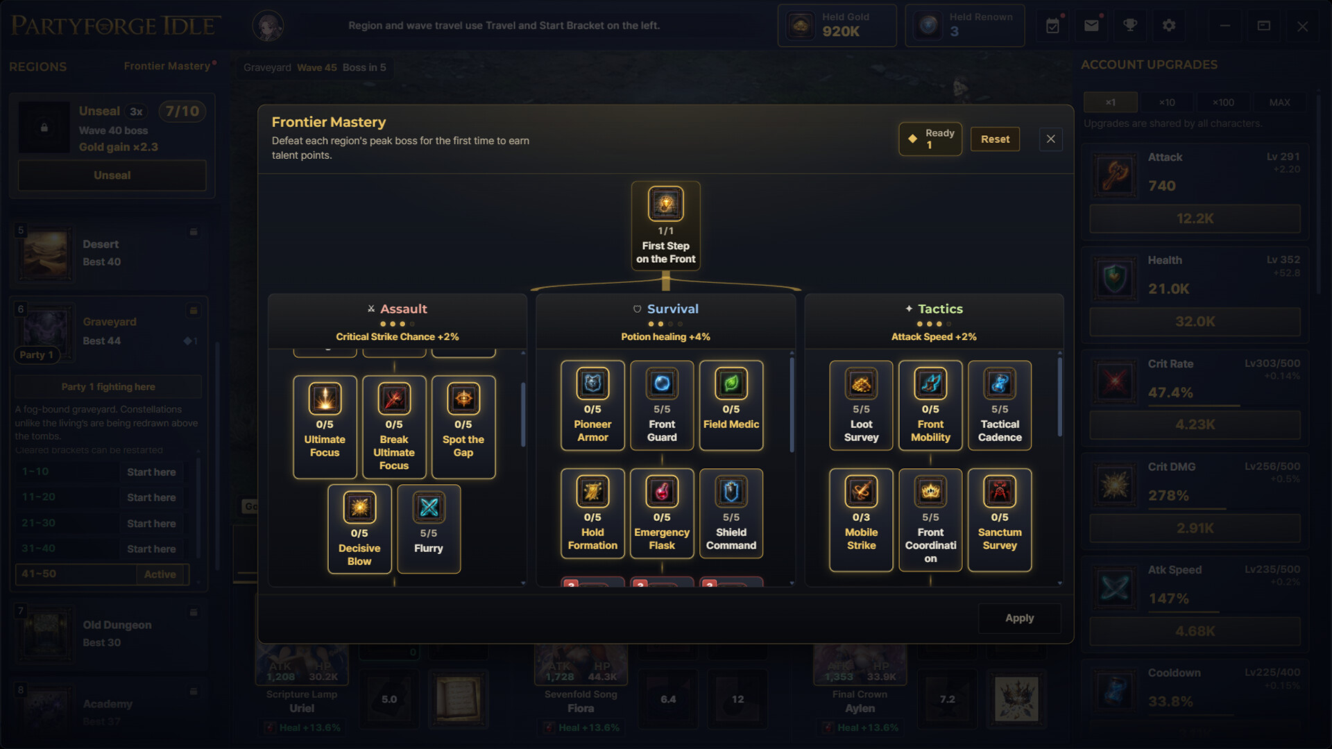 Partyforge Idle