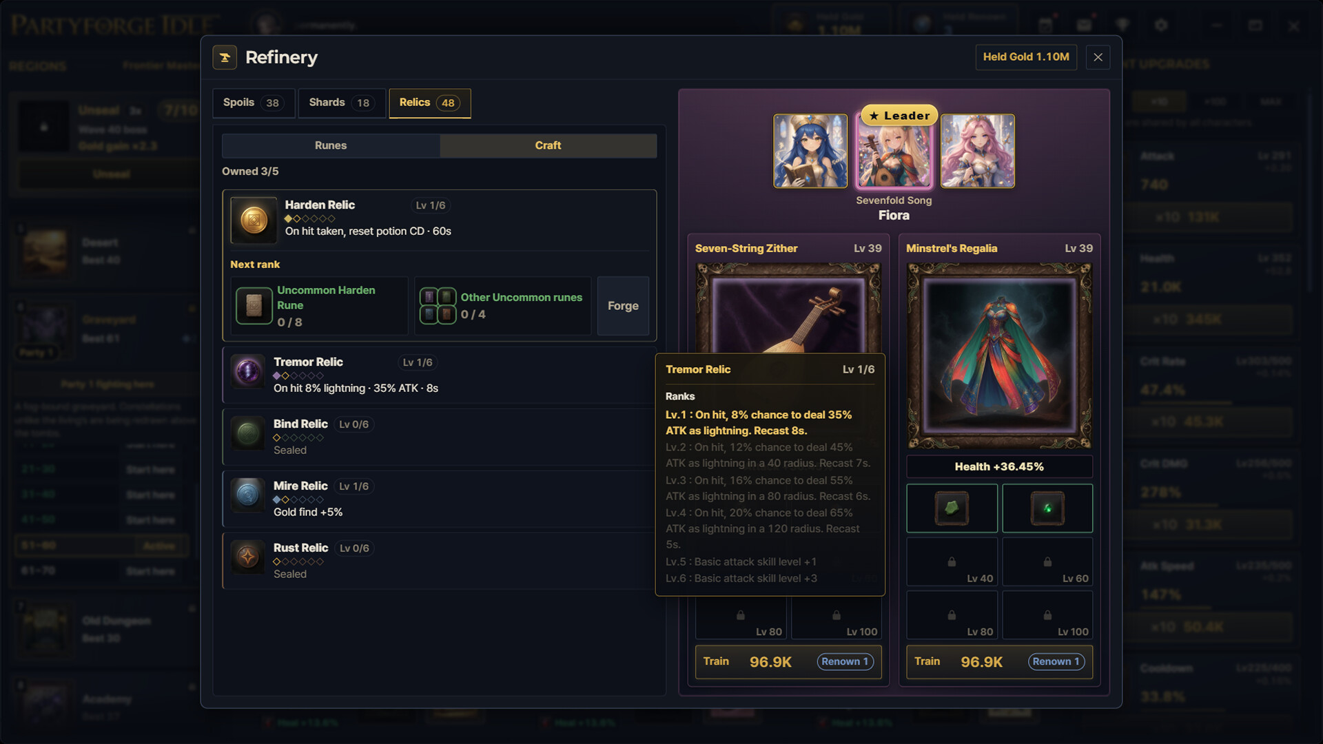 Partyforge Idle screenshot 7