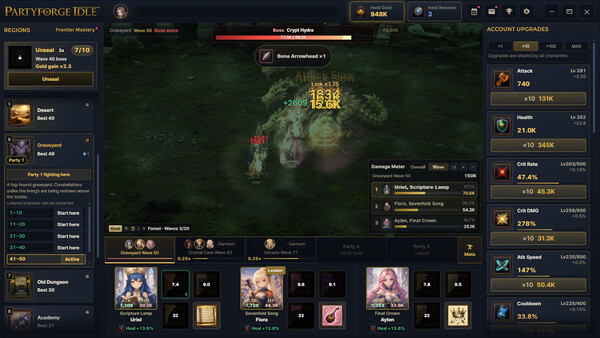 Partyforge Idle screenshot 2