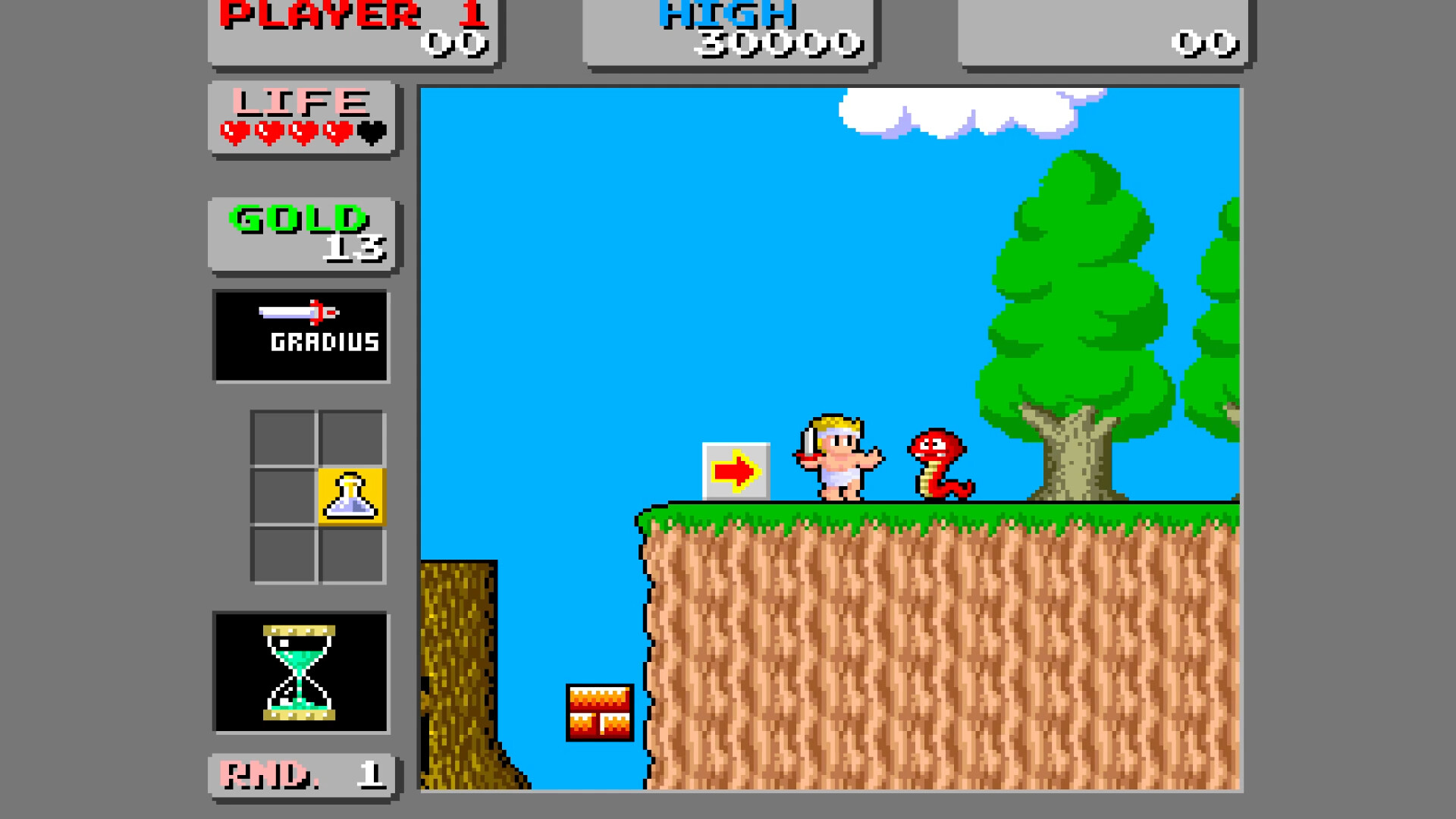 Wonderboy in Monster Land — gameplay screenshot 1