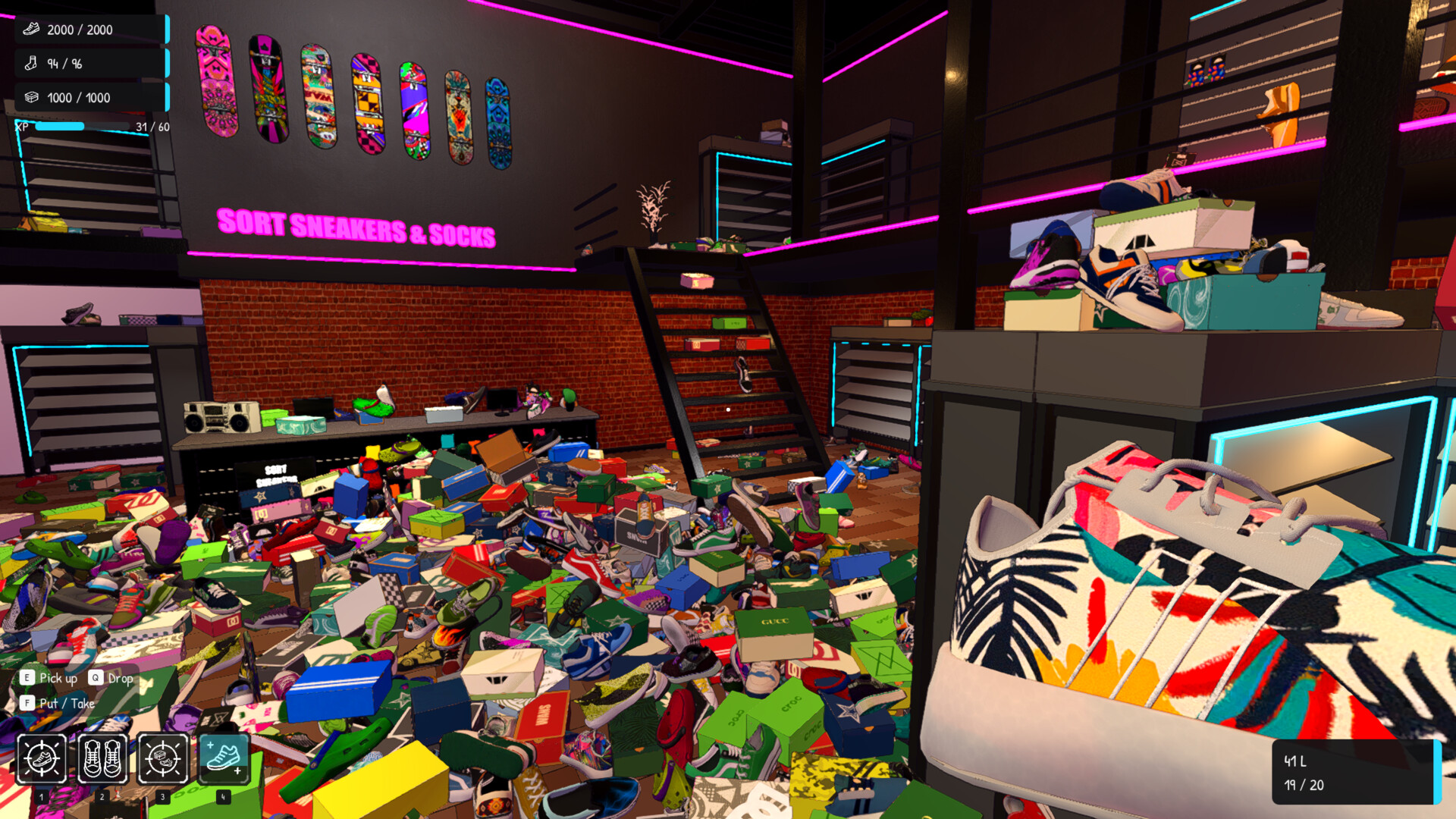 Sort Sneakers & Socks screenshot #1