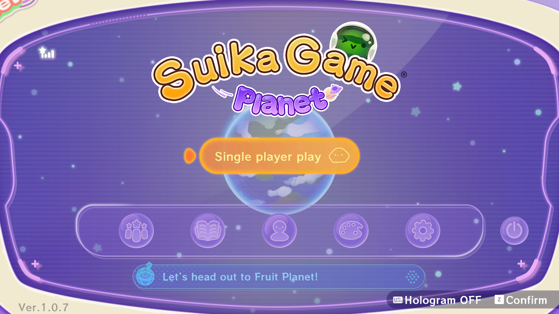 Suika Game Planet Solar System Featured Screenshot #1