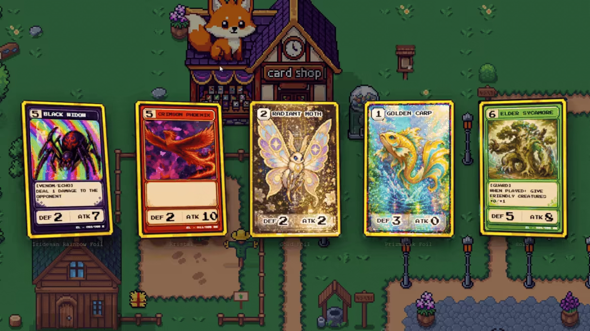 MINTHAVEN: A TCG Life Sim video 4