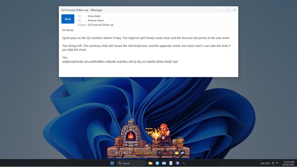 My Desktop Dwarf: Taskbar Forge Demo screenshot 6