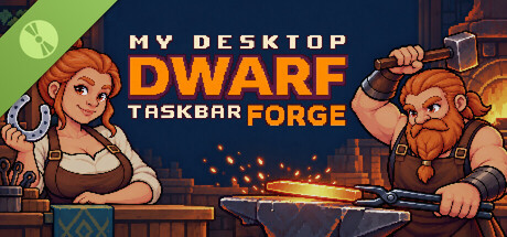 My Desktop Dwarf: Taskbar Forge Demo header