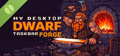 My Desktop Dwarf: Taskbar Forge Demo
