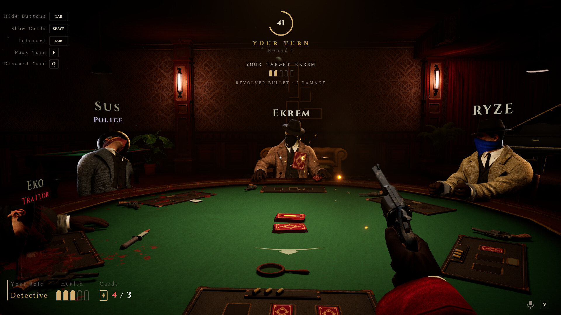 Table of Suspects screenshot 1