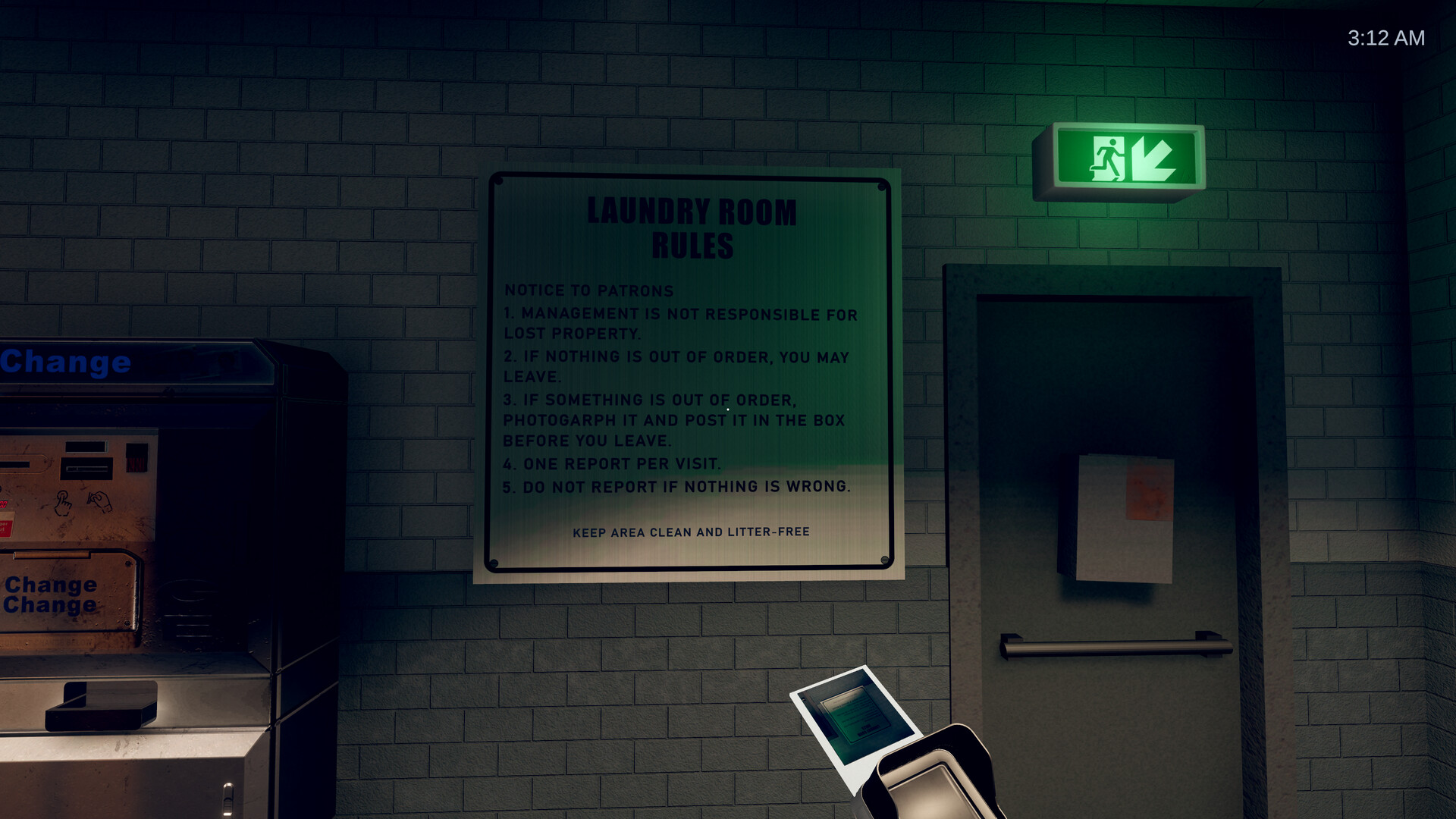 Cycle 8: The Laundromat Anomalyのスクリーンショット 1