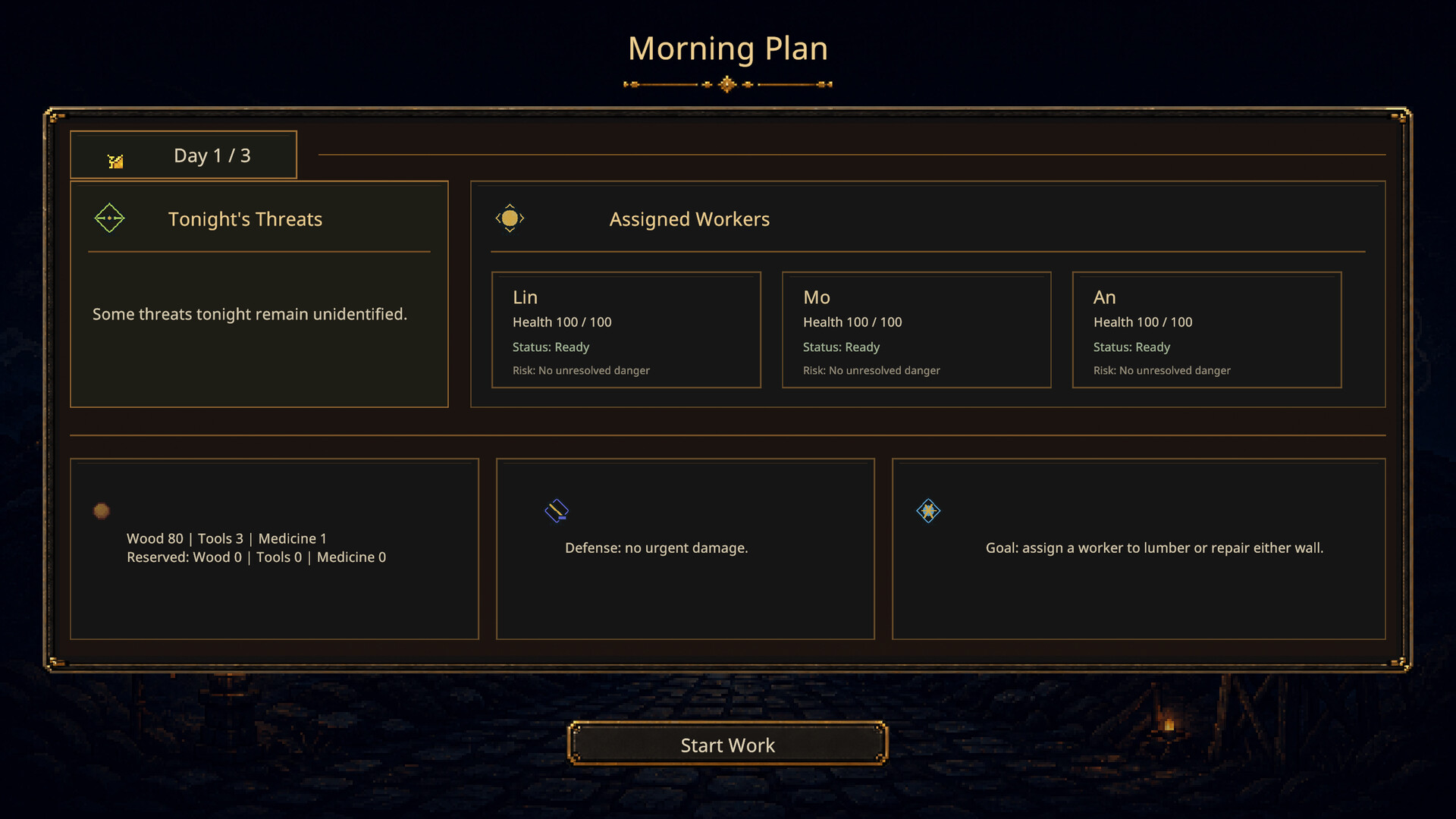 Seven Nights of the Black Tide screenshot 2