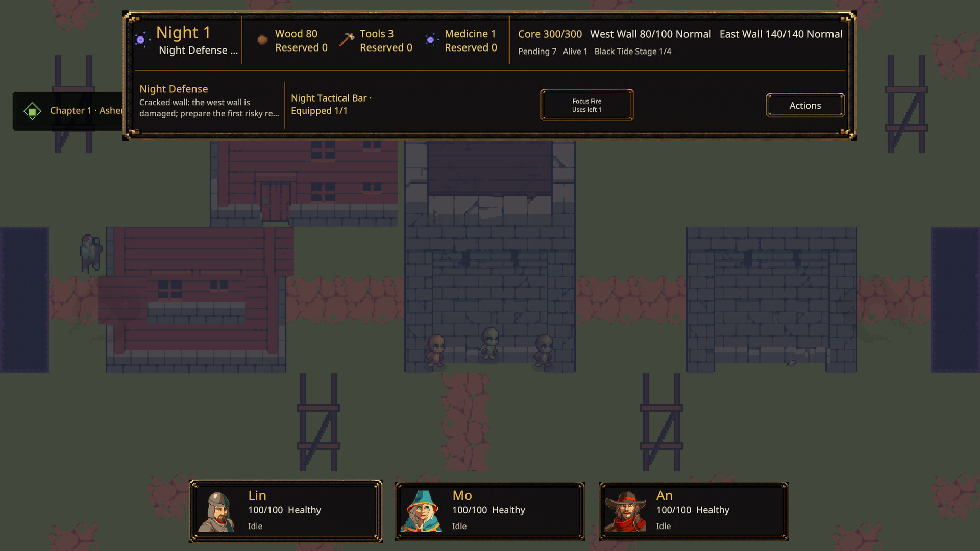 Seven Nights of the Black Tide screenshot 3