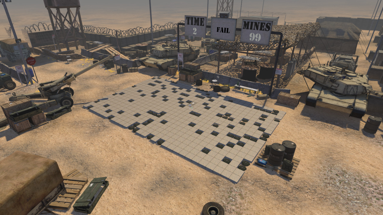 #4. MineSweeper VR (Steam) 게시자: Funny Twins