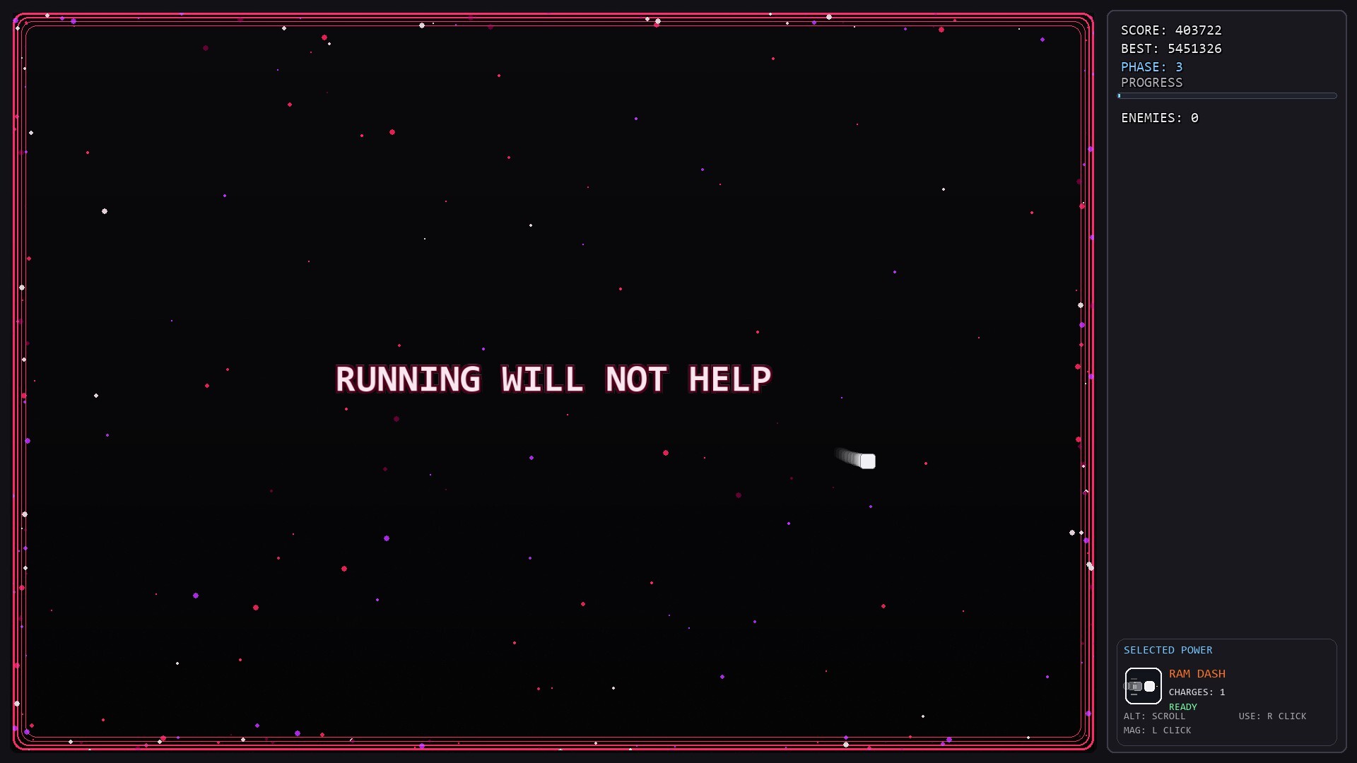 DODGE GAME screenshot #2
