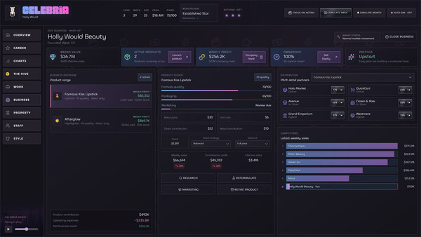Celebria screenshot 7