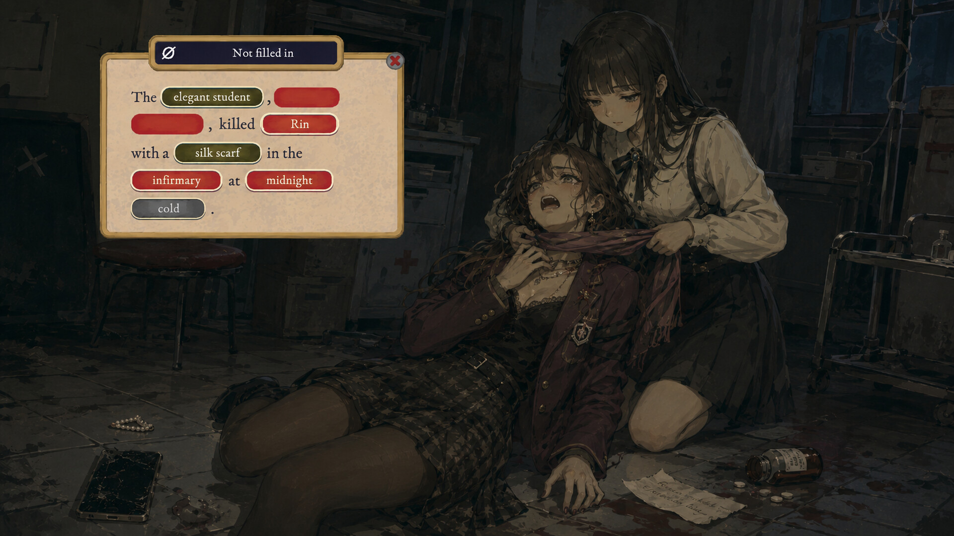 There’s No Way the Dating Sim Heroine I Liked Could Be a Murderer...?! screenshot 1