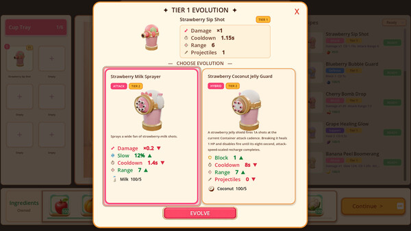 Blend Hunter: Smoothie Bullet Heaven 스크린샷 2