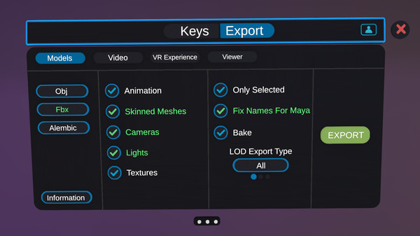 Screenshot z Tvori Screenshot z Tvori