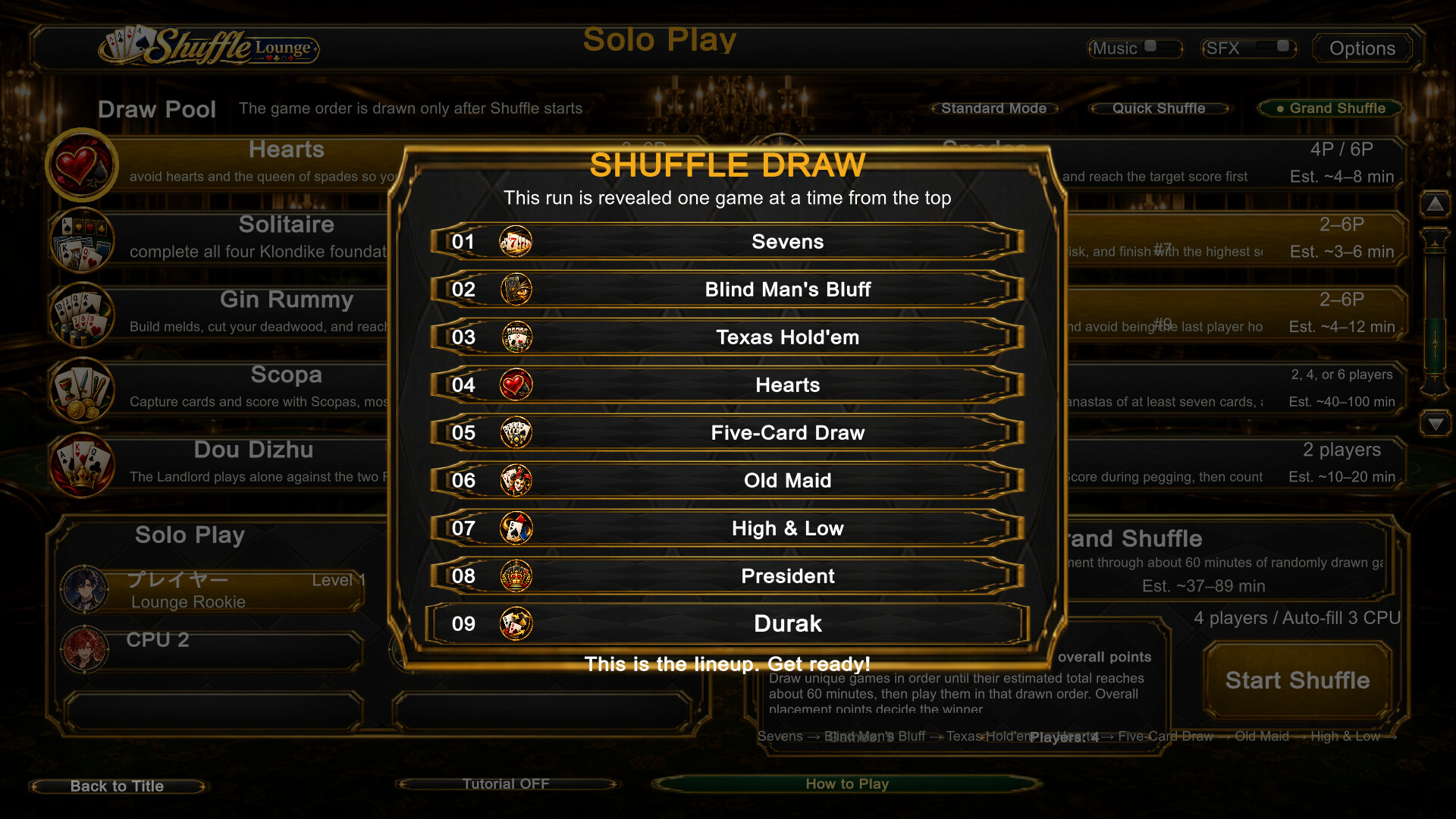 Shuffle Lounge screenshot #8