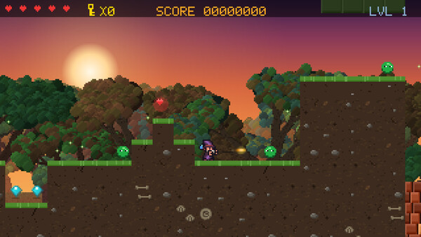 Arcane Dash - A Pixel Adventure screenshot 1