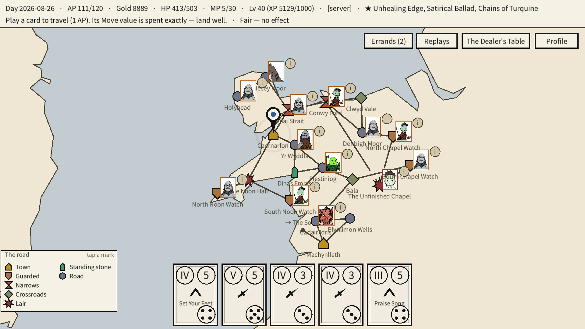 Trumps Of Albion screenshot 2