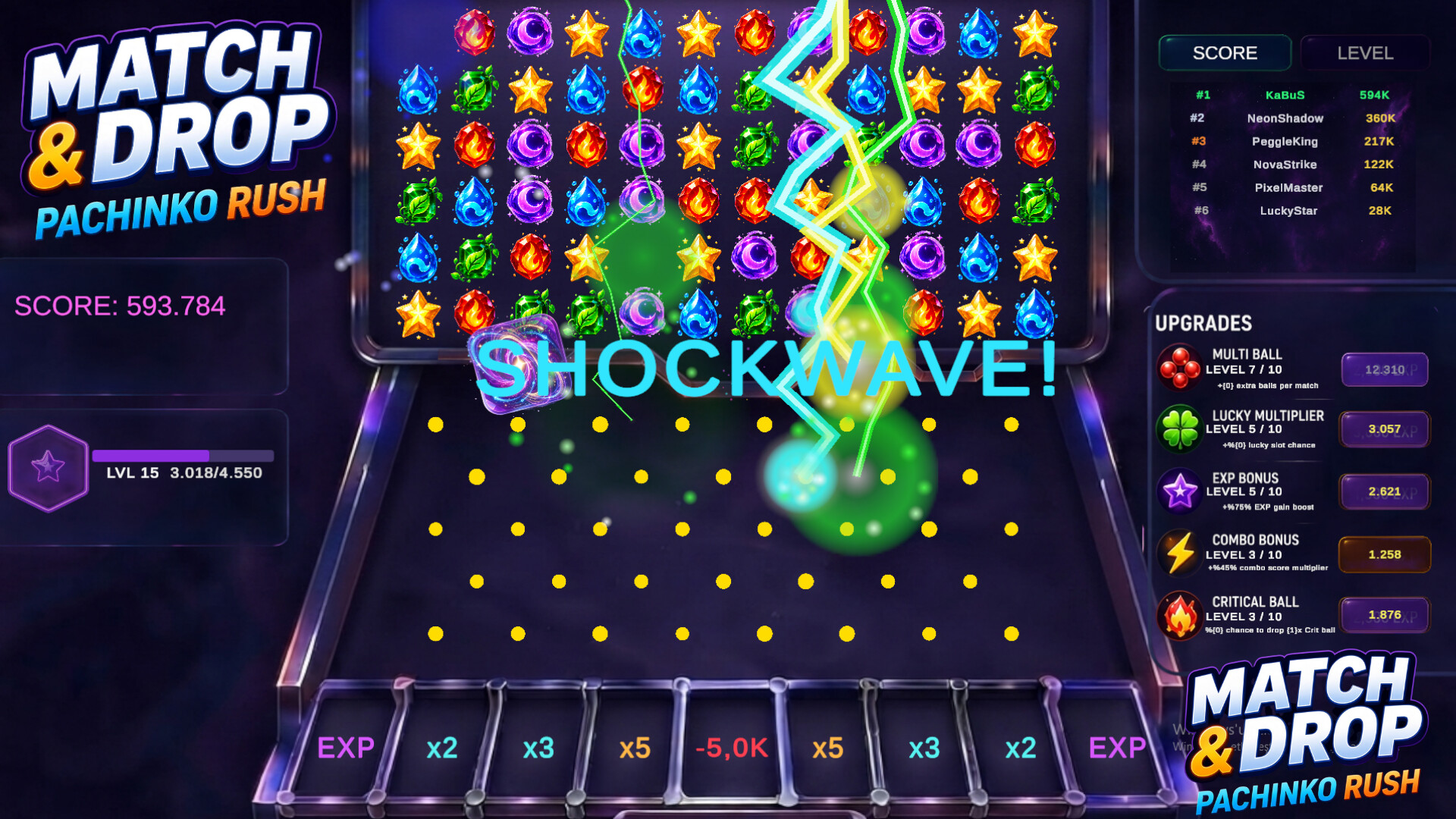 Match & Drop: Pachinko Rush screenshot 1