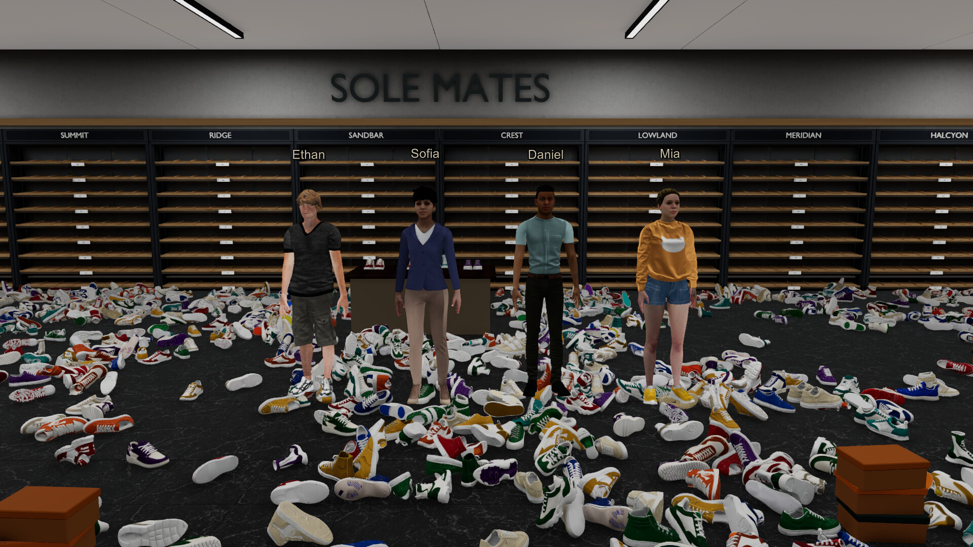 Sole Mates: Tidy Up the Shoe Storeのスクリーンショット 1