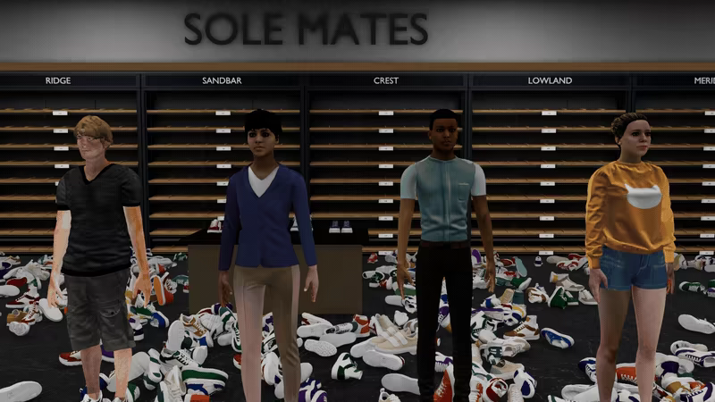 Sole Mates: Tidy Up the Shoe Store video 1
