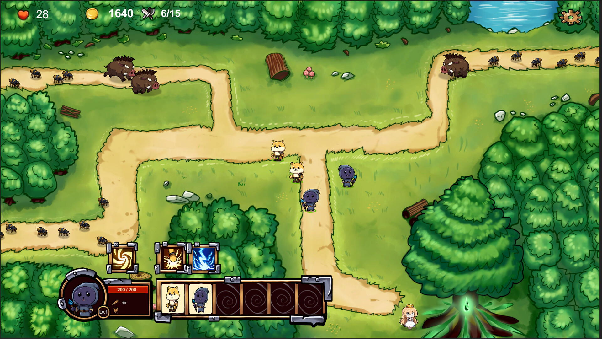 Cat and Dog: Princess Guardians screenshot #4