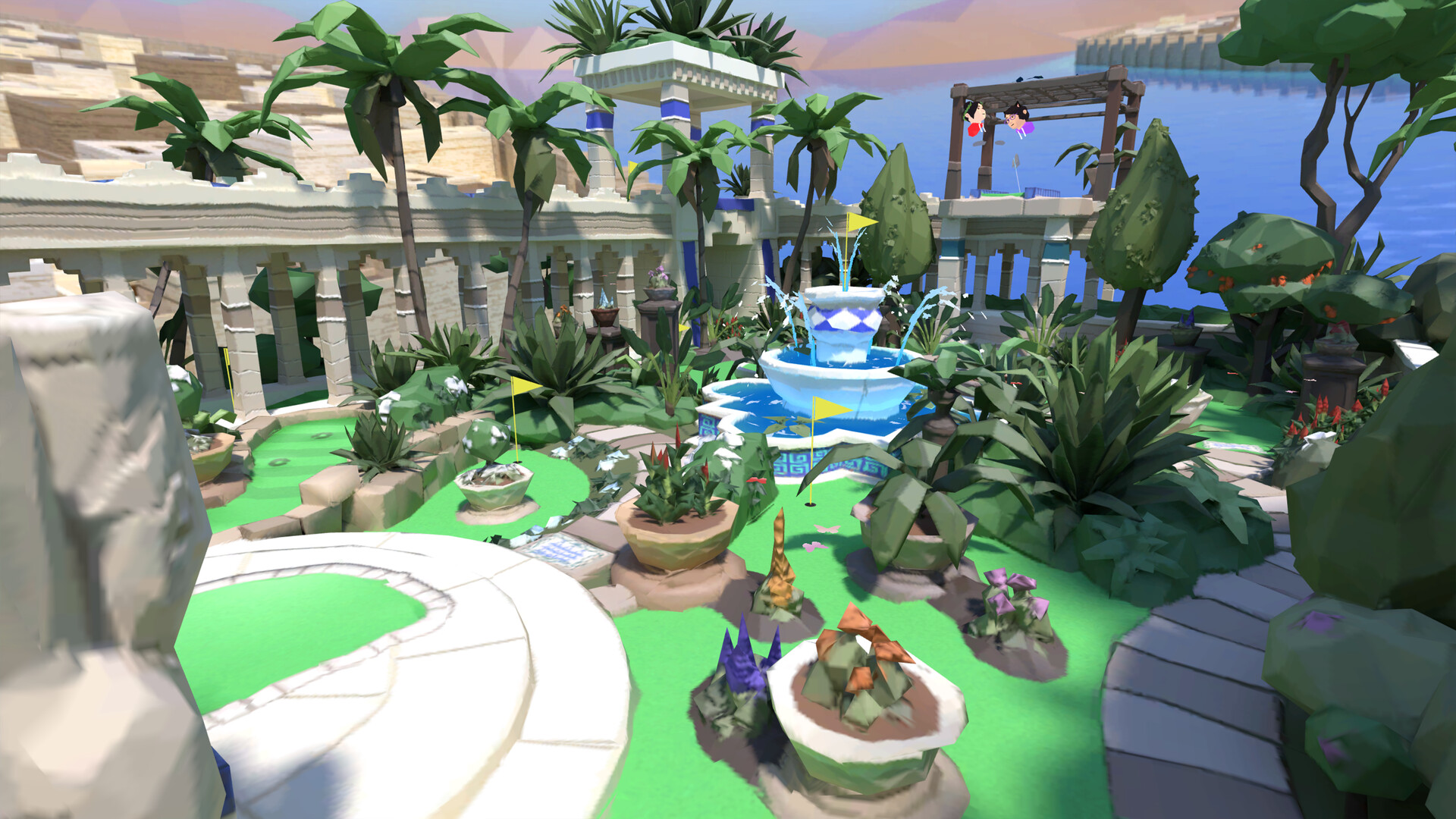 Puzzling Places x Walkabout Mini Golf - Gardens of Babylon Screenshot Thumbnail 5