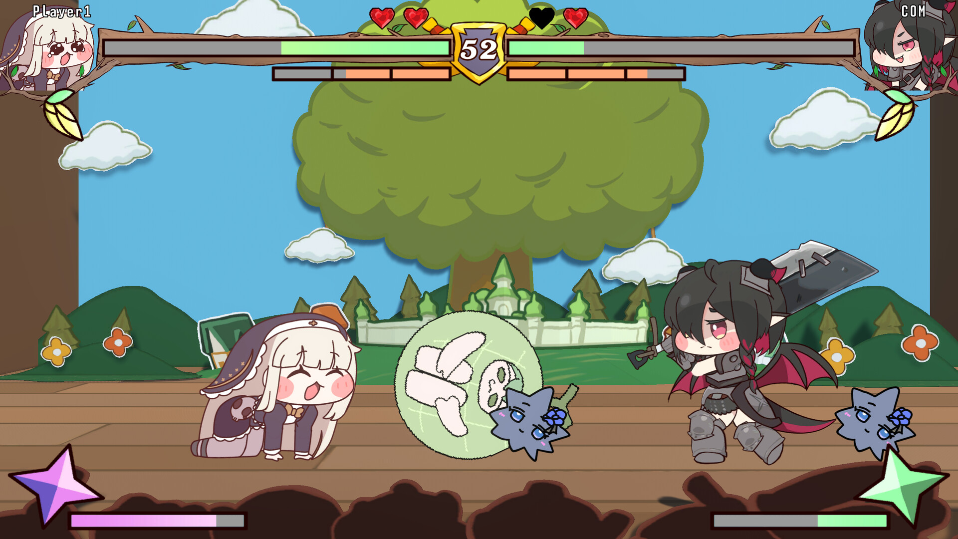Trickcal: MochiMochiCheekFighterZのスクリーンショット 1