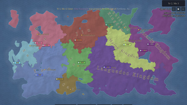 Things That Happen on the Map - Realm Simulator 스크린샷 1