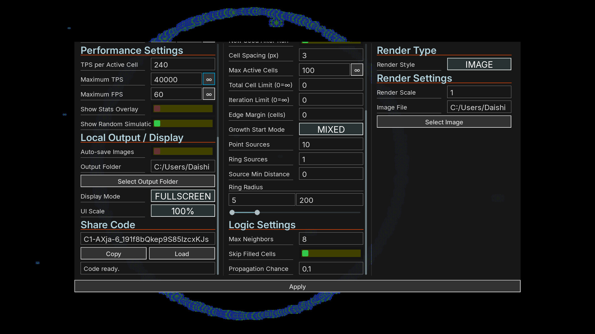Cyan Moon - The Simulation Program screenshot #2