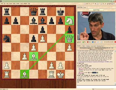 Fritz 14: Chessbase Power Play Tutorial v2 by Daniel King - Attacking the King screenshot 3
