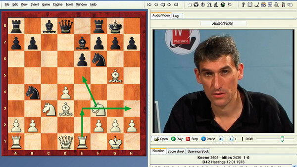Fritz for Fun 13: Chessbase Power Play Tutorial v1 by Daniel King - Mating Patterns screenshot 1