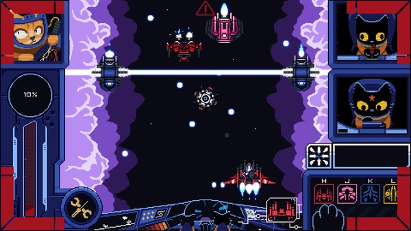 Space Battle Cats Demo 스크린샷 1