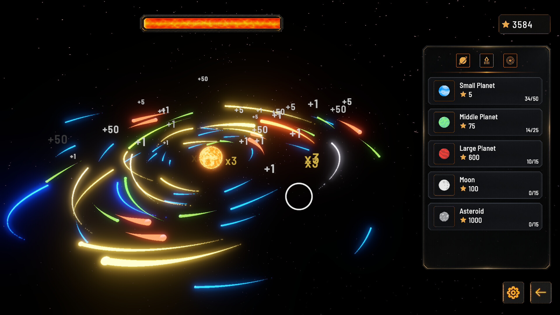 Slay the Stars screenshot 1