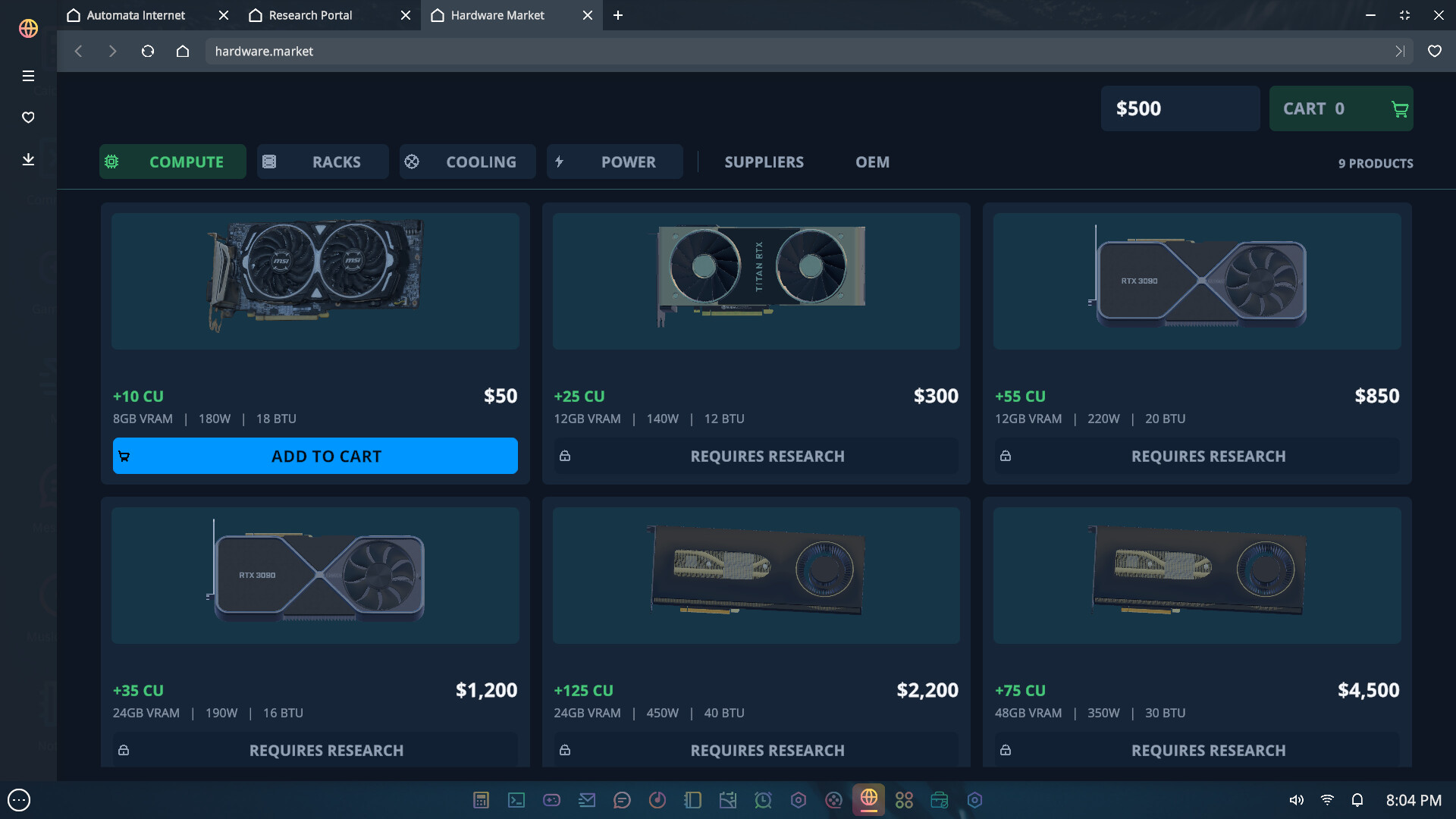 AI Startup Simulator screenshot #3