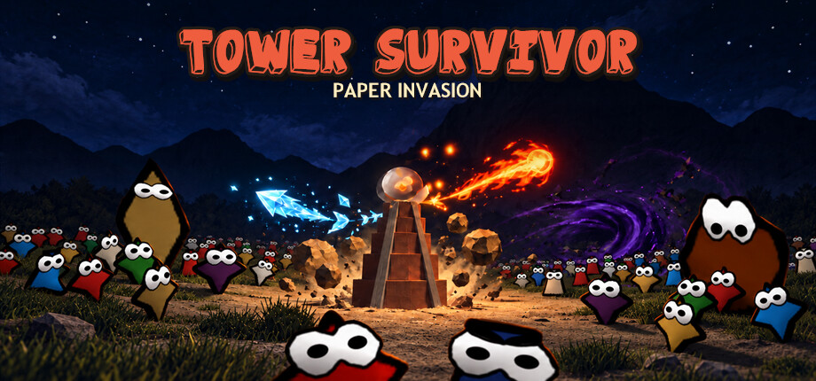 Tower Survivor - Paper Invasion header image