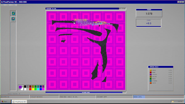PixelPainter 95 screenshot 2