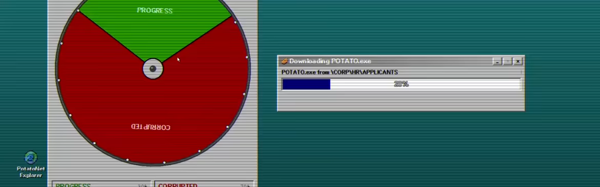 Potato.exe - A Game About Spinning a Wheel to Download Potatoes video 4