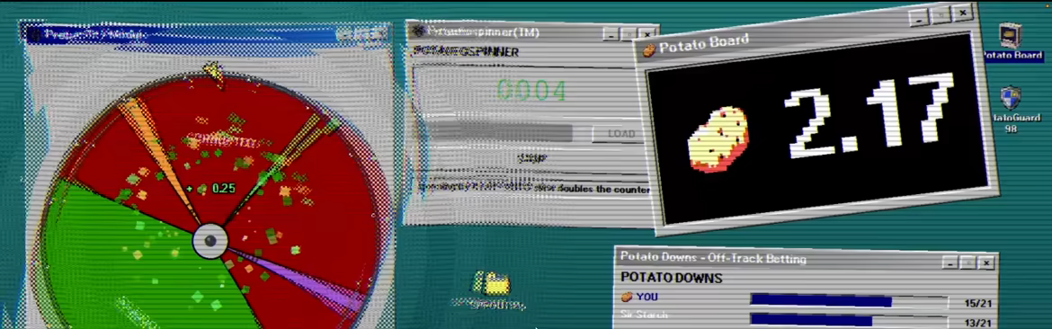 Potato.exe - A Game About Spinning a Wheel to Download Potatoes video 1