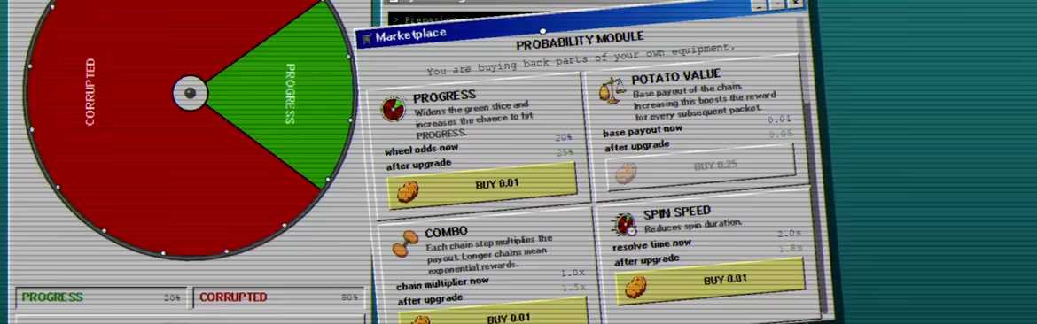 Potato.exe - A Game About Spinning a Wheel to Download Potatoes video 3