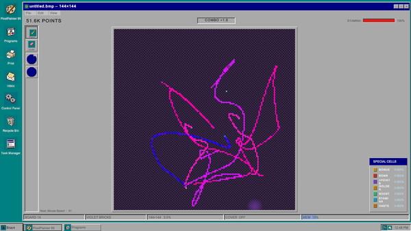 PixelPainter 95 Demo screenshot 4
