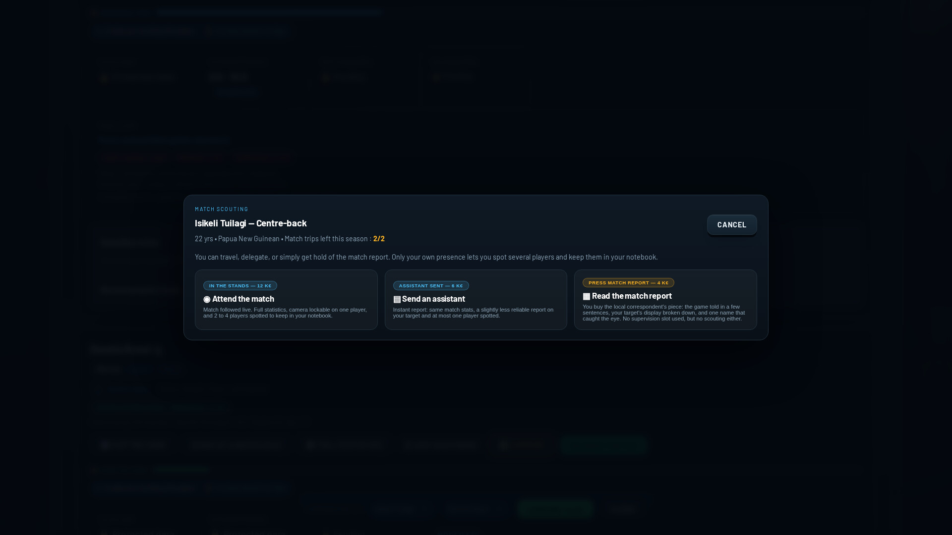 Football Scout Simulator screenshot #9