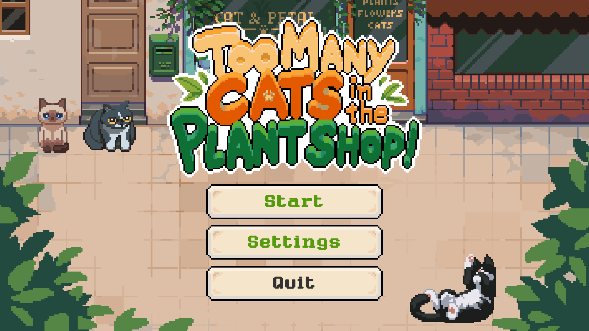 Too Many Cats in the Plant Shop! screenshot #1
