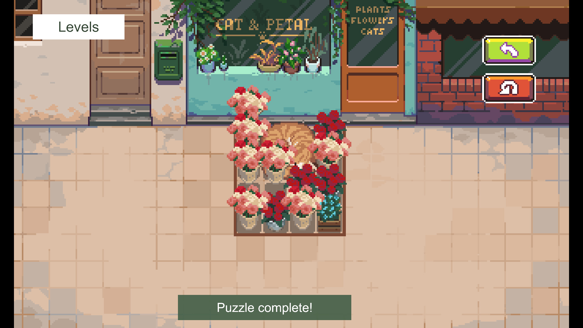Too Many Cats in the Plant Shop! screenshot #3