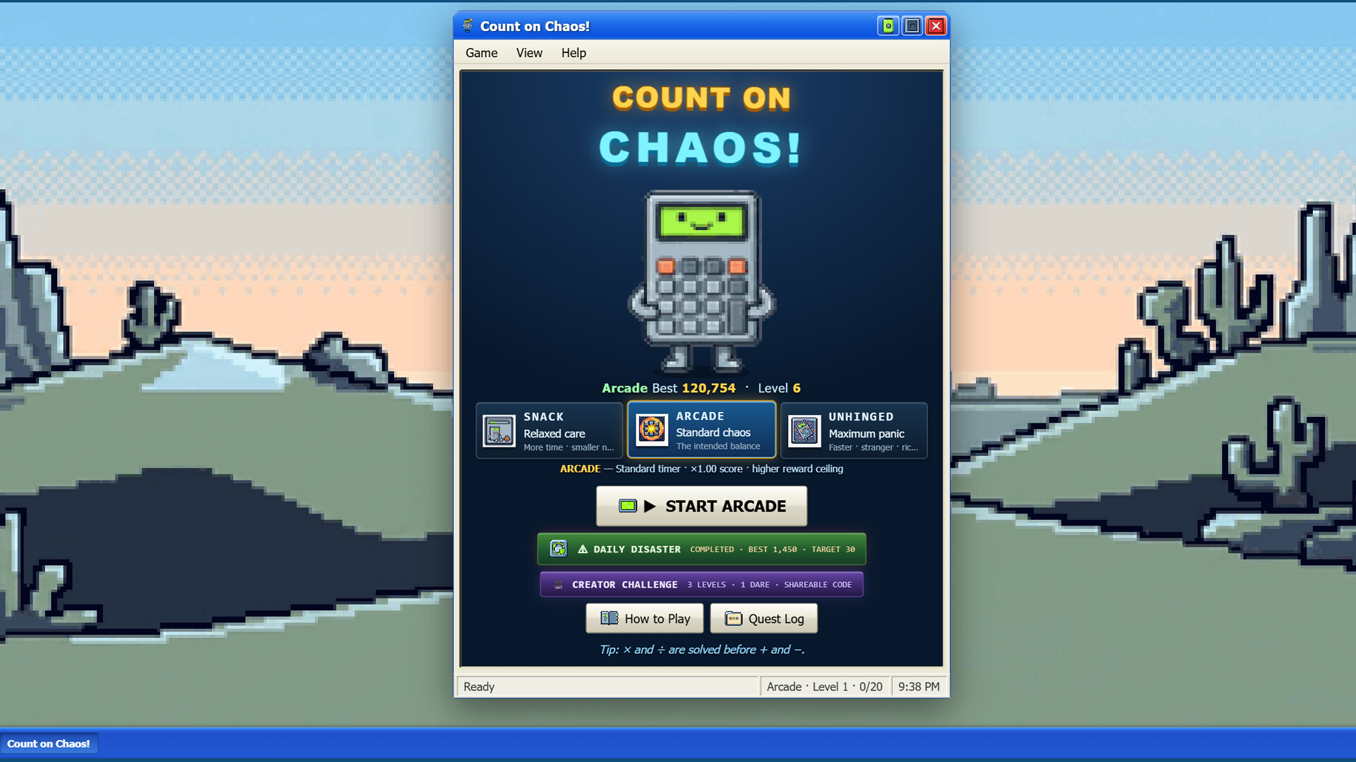 Count on Chaosのスクリーンショット 1