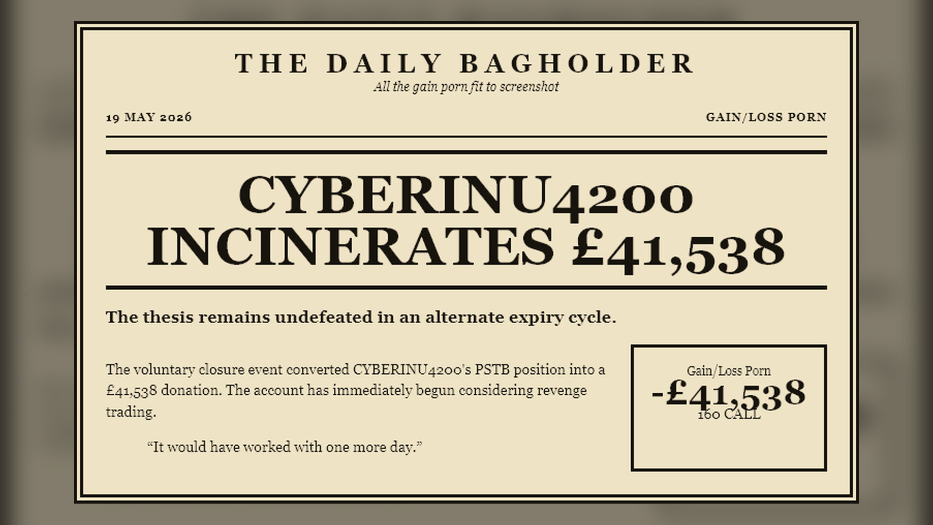 Daily Bagholder: Stock Market Simulator screenshot #4