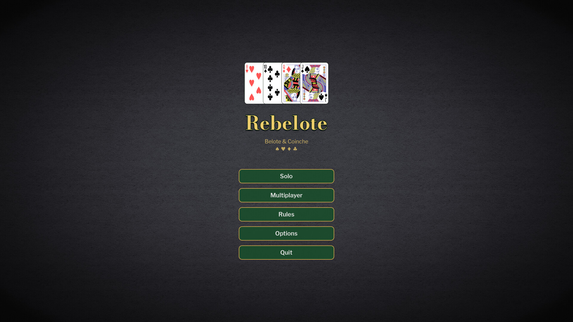Rebelote : Belote & Coinche screenshot 5