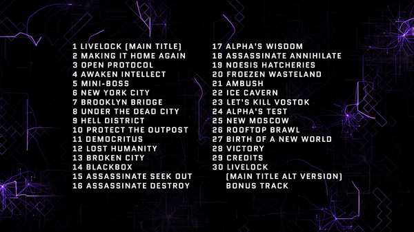 Livelock: Original Soundtrack screenshot 2